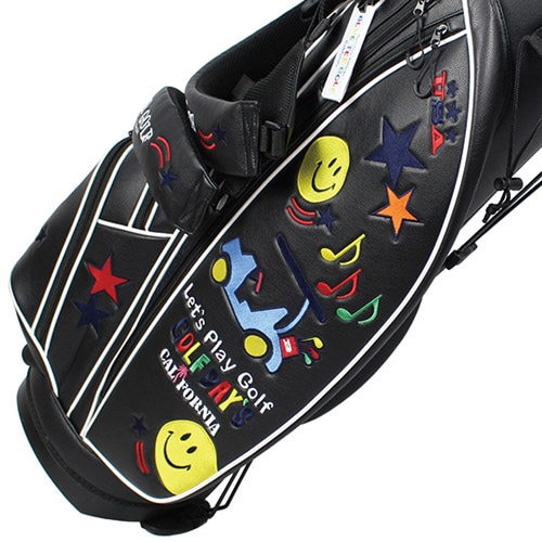 ブルーティーキャディバッグ