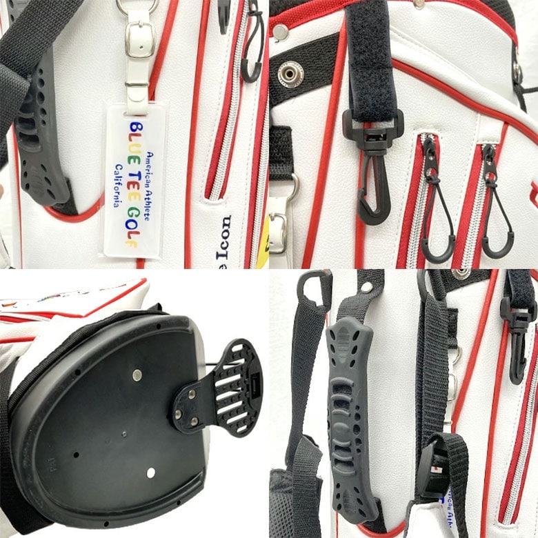 ブルーティーキャディバッグ