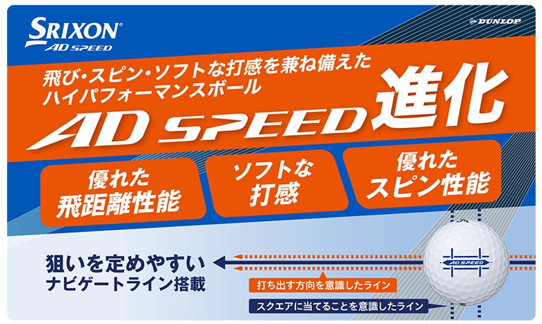 スリクソン ゴルフボール