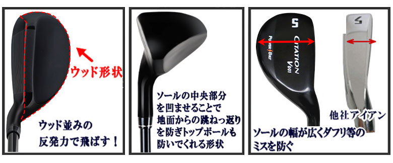 パワービルト アイアンセット