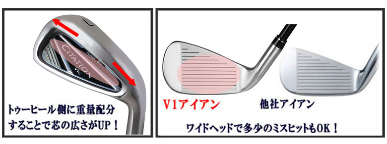 パワービルト アイアンセット