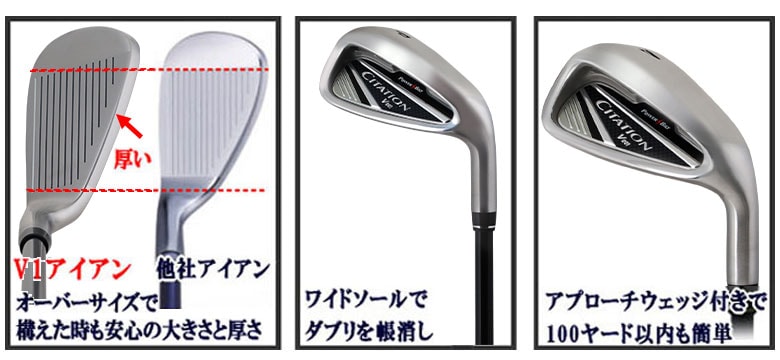 パワービルト アイアンセット