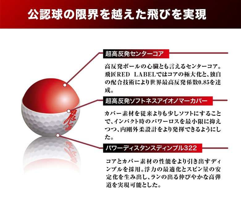 ワークス ゴルフボール