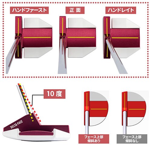 キャスコ ゴルフ マレットパター