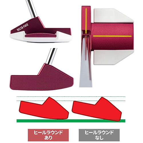 キャスコ ゴルフ マレットパター