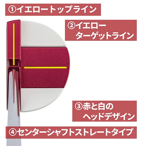 キャスコ ゴルフ マレットパター