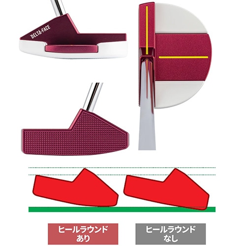 キャスコ ゴルフ マレットパター