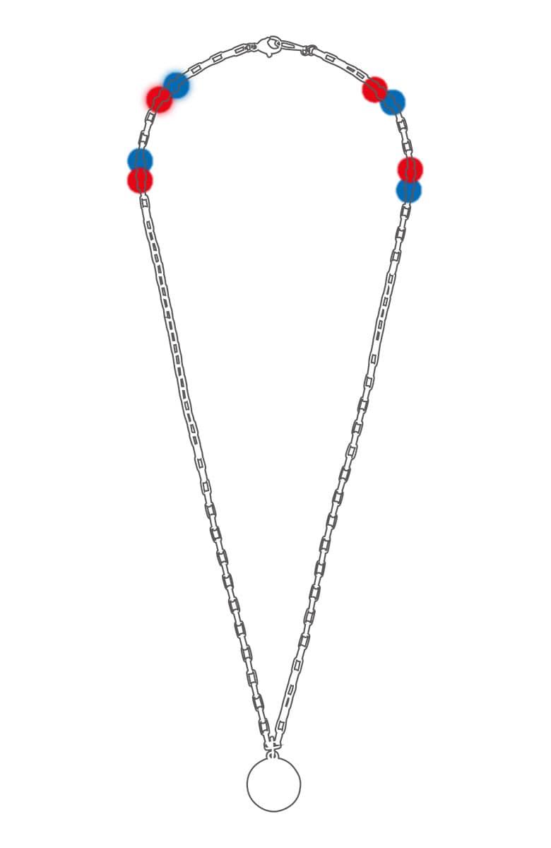 コラントッテ 磁器ネックレス