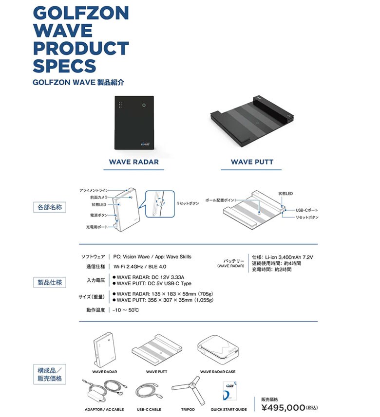 ゴルフゾン　ウェーブ