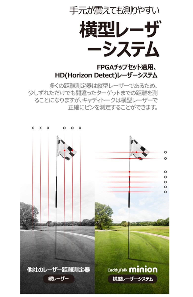 ゴルフゾン レーザー距離計