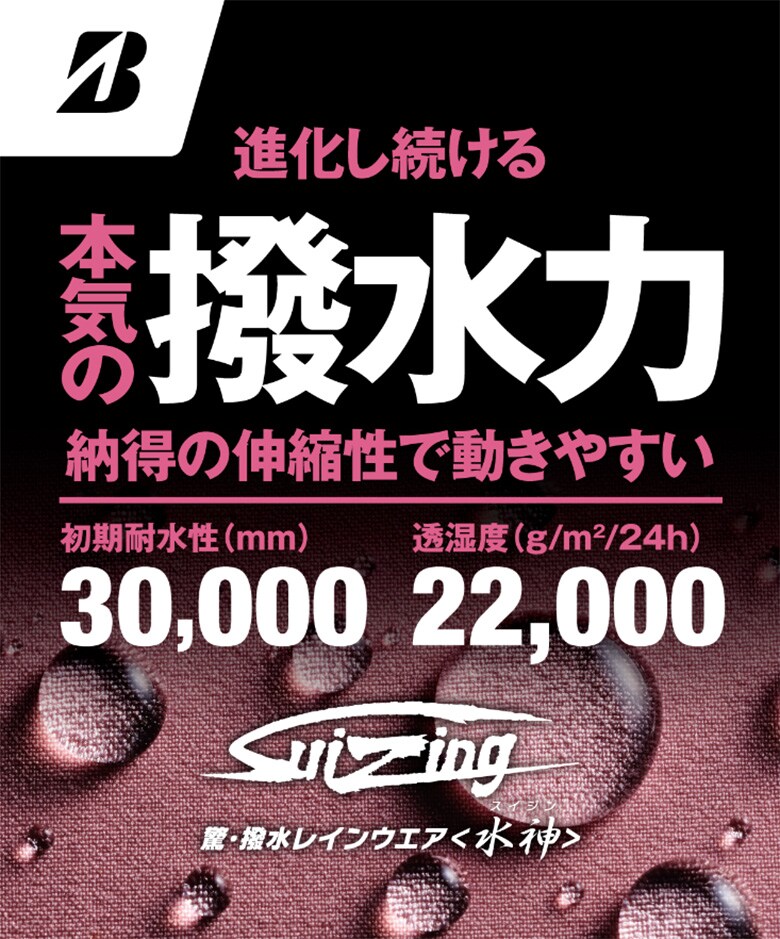 ブリヂストン 水神レインウェア
