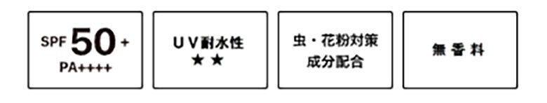 ゼロホール ゴルフ 日焼け止め