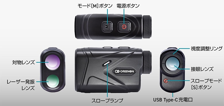 グリーンオン　距離測定器