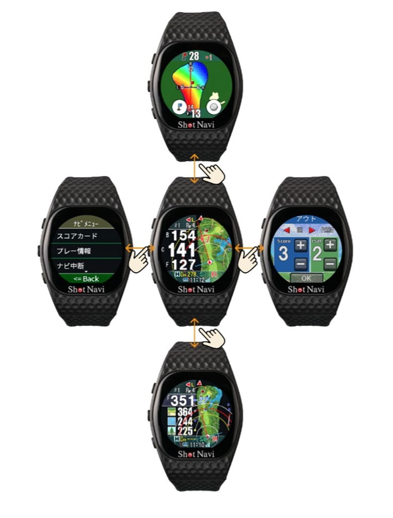 ショットナビ GPSナビ