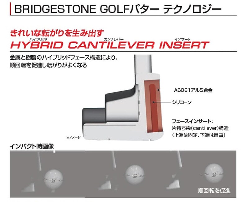 ブリヂストン パター