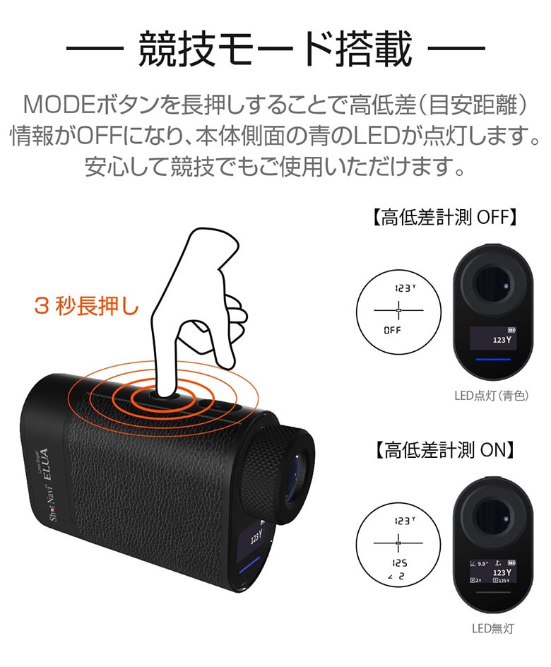 ショットナビ 距離測定器