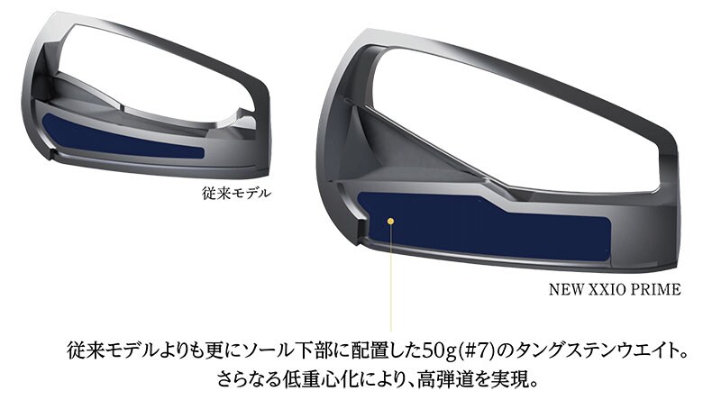 ゼクシオプライム　アイアン