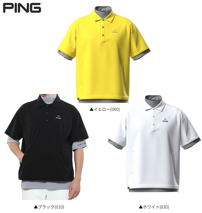 ピン　ポロシャツ