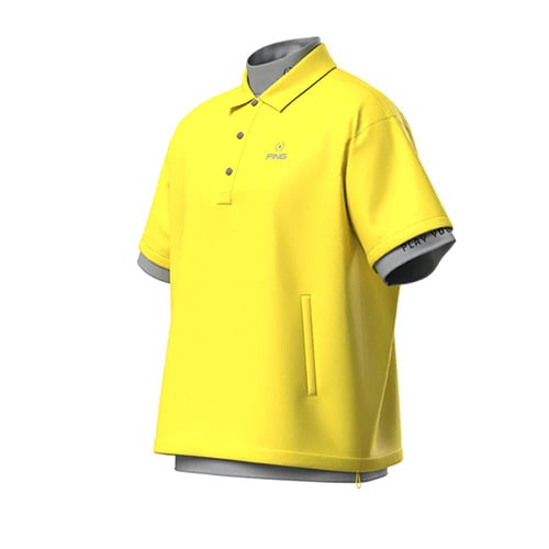 ピン　ポロシャツ