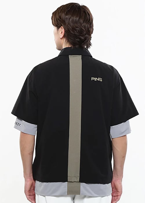 ピン　ポロシャツ