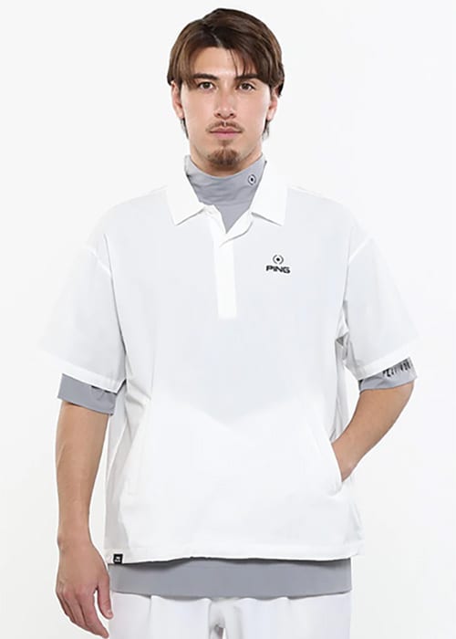 ピン　ポロシャツ