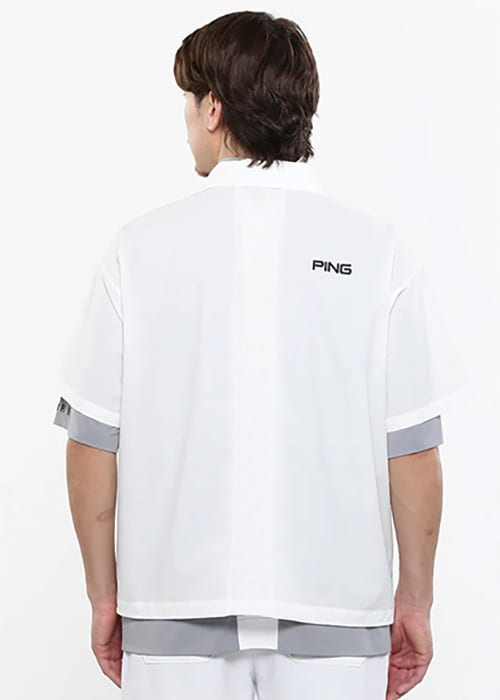 ピン　ポロシャツ