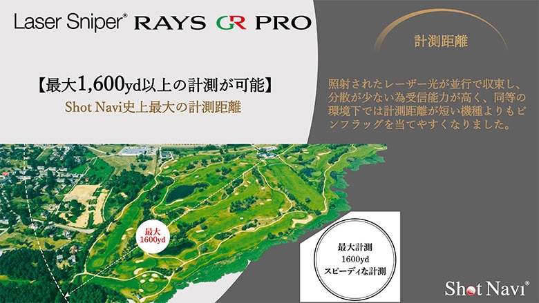 ショットナビ レーザー距離計