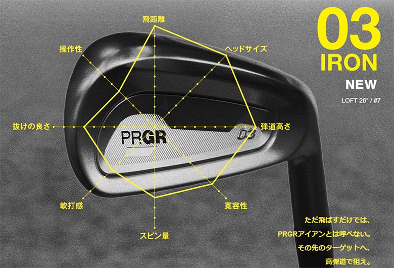プロギア　03アイアン