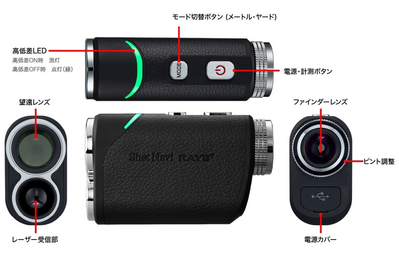 ショットナビ レーザー距離計