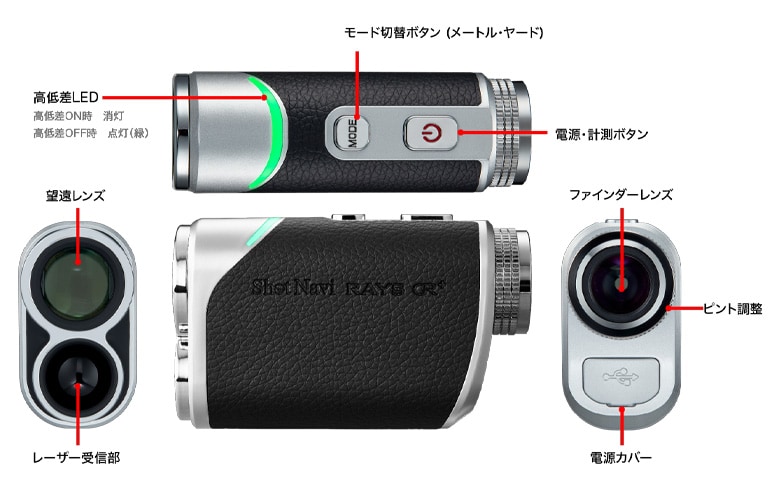 ショットナビ　レーザー距離計