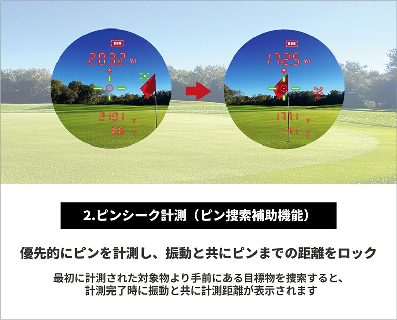 ショットナビ レーザー距離計