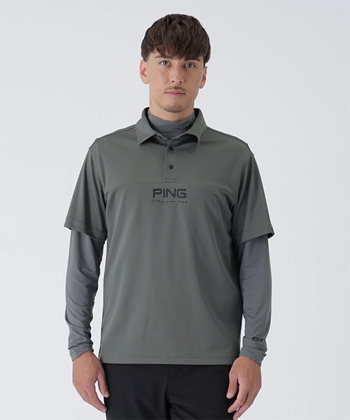 ピン ゴルフ シャツ