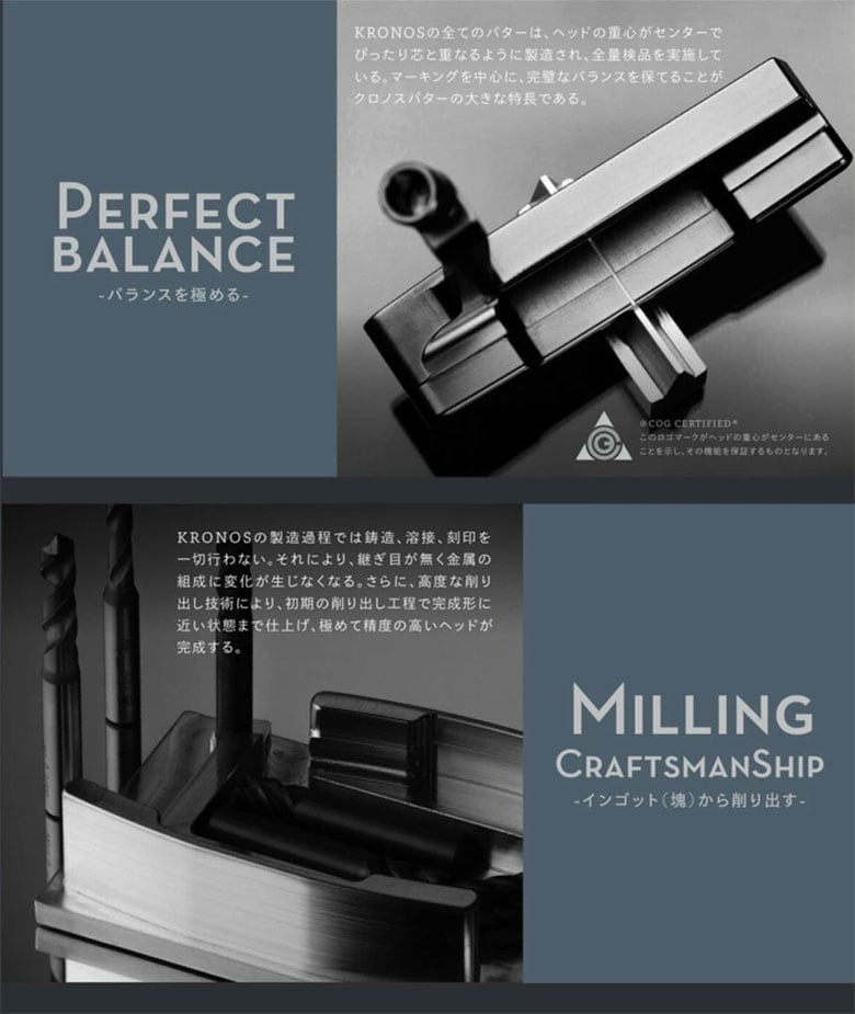 クロノス ゴルフ パター