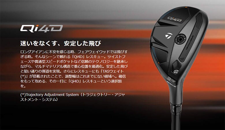 テーラーメイド　Qi4D