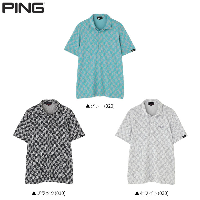 ピン　ポロシャツ