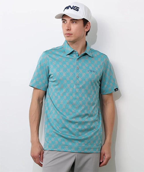 ピン　ポロシャツ