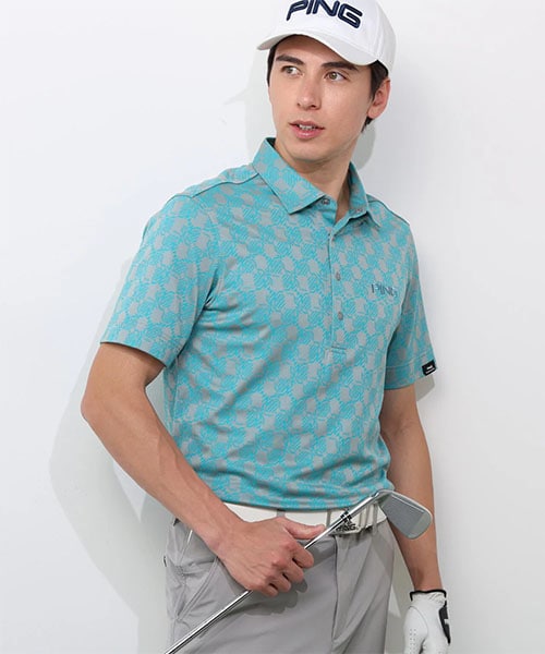 ピン　ポロシャツ