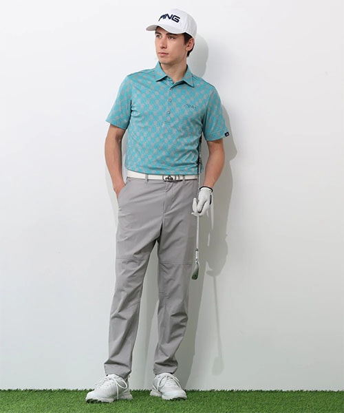 ピン　ポロシャツ