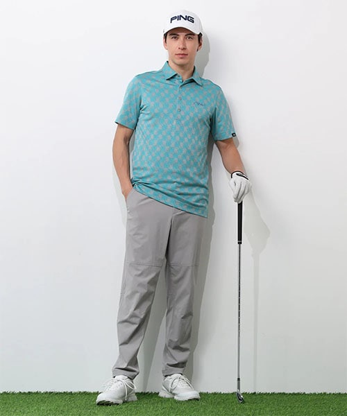 ピン　ポロシャツ