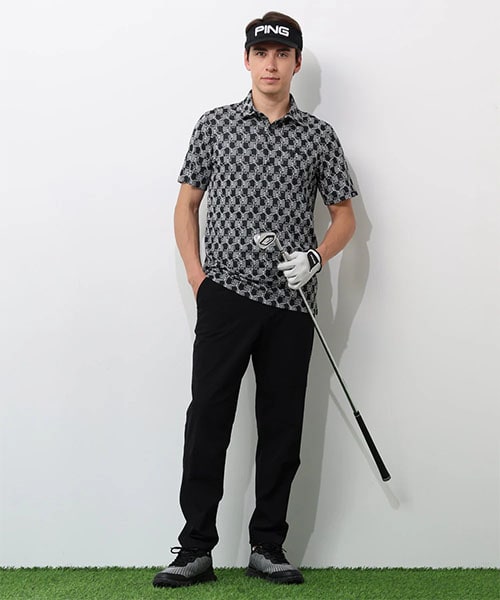 ピン　ポロシャツ