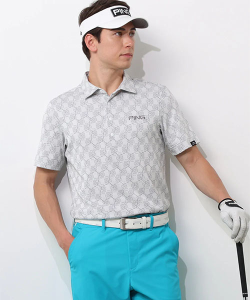 ピン　ポロシャツ