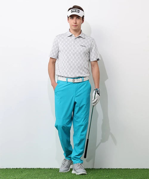 ピン　ポロシャツ