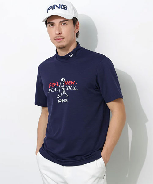 ピン ゴルフ 半袖シャツ