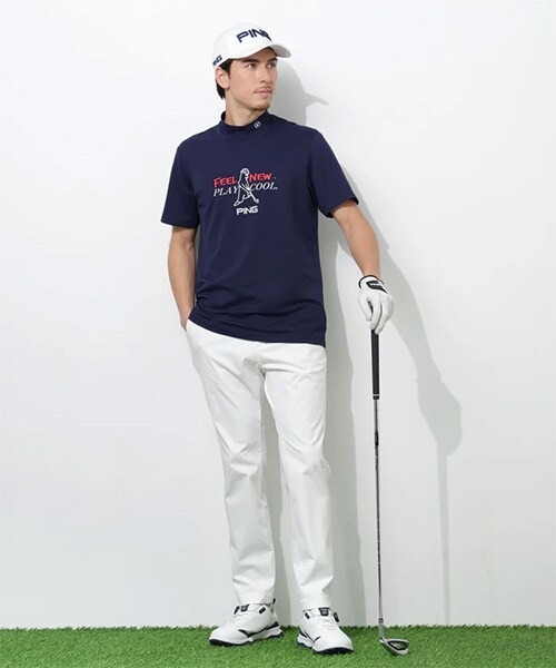 ピン ゴルフ 半袖シャツ