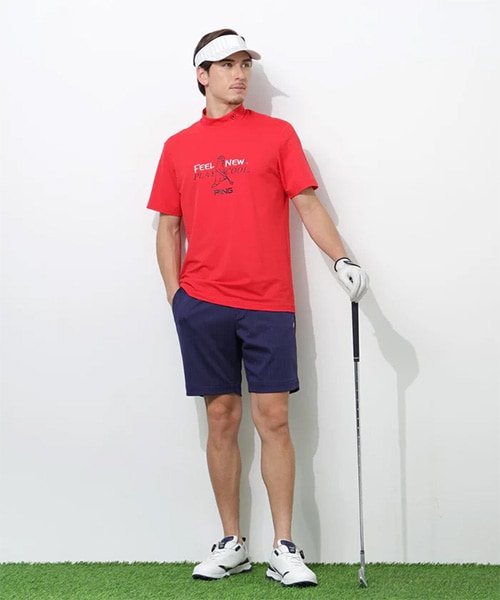 ピン ゴルフ 半袖シャツ