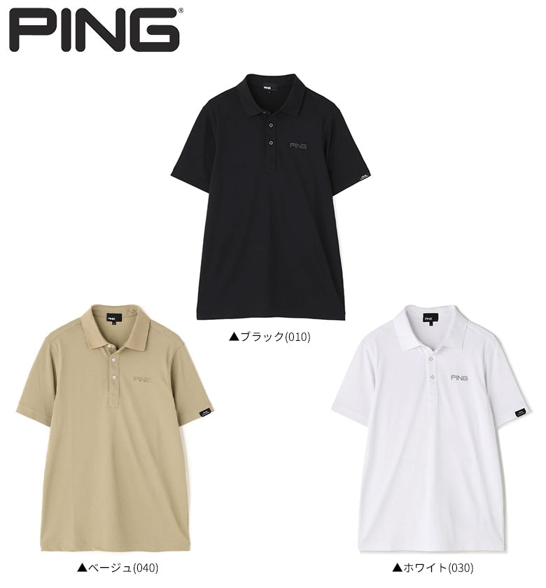 ピン 半袖シャツ