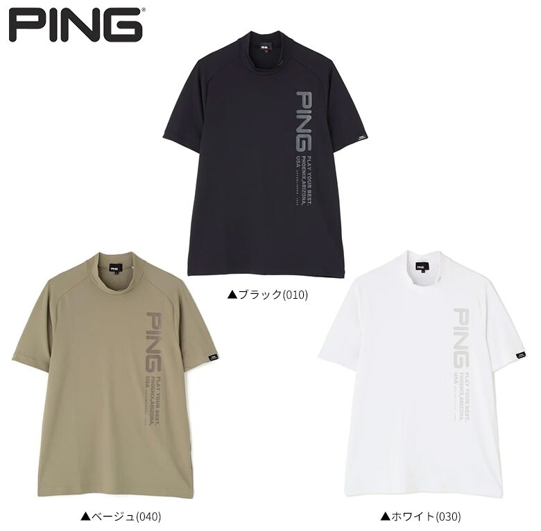 ピン 半袖シャツ