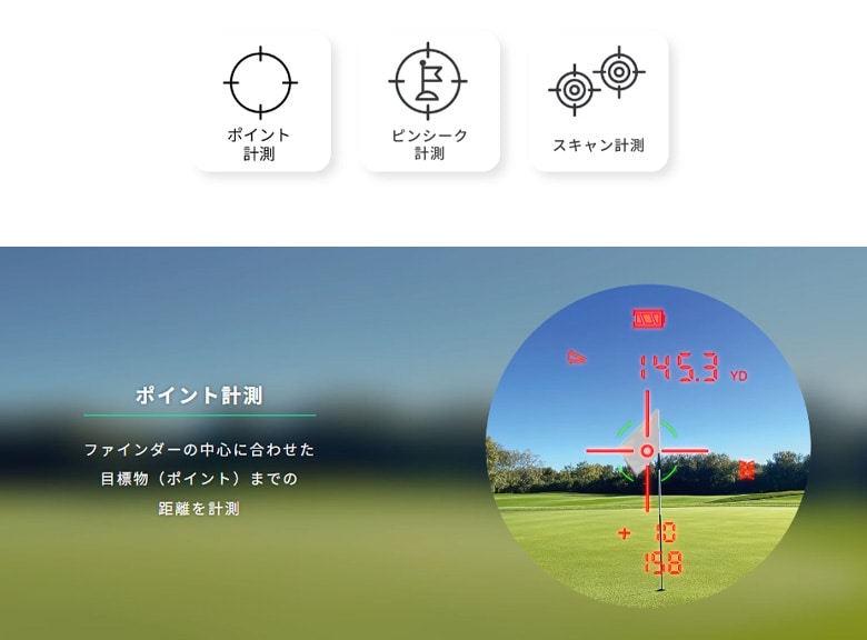 ショットナビ レーザー距離計