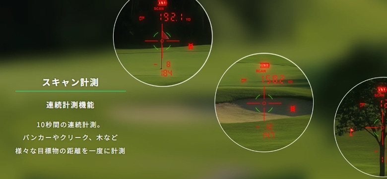ショットナビ レーザー距離計