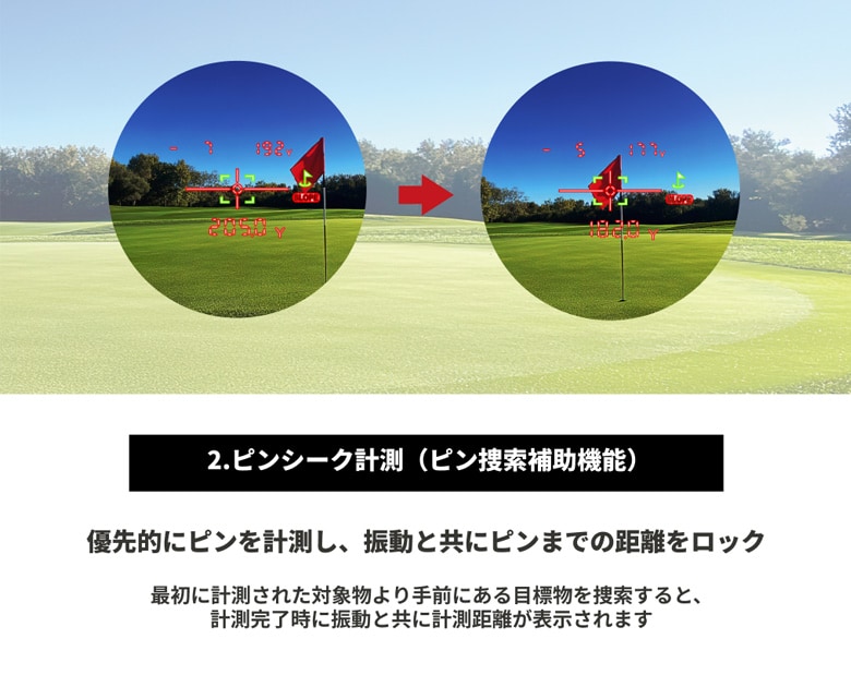 ショットナビ　レーザー距離計